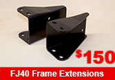 FJ40 Frame Extensions