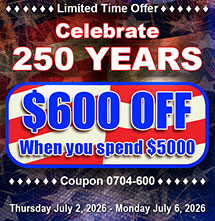 $600 July 4th Coupon