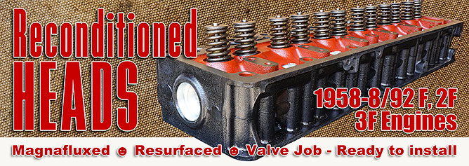 Reconditioned Land Cruiser Heads